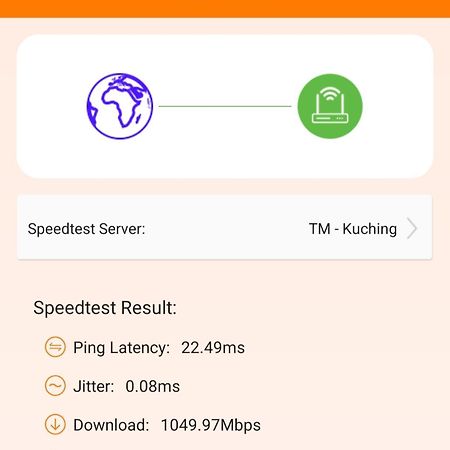 H Homestay Sibu - 1000Mbps 1Gbps Wifi, Astro & Auto Gate Parking Semi Detached House! エクステリア 写真